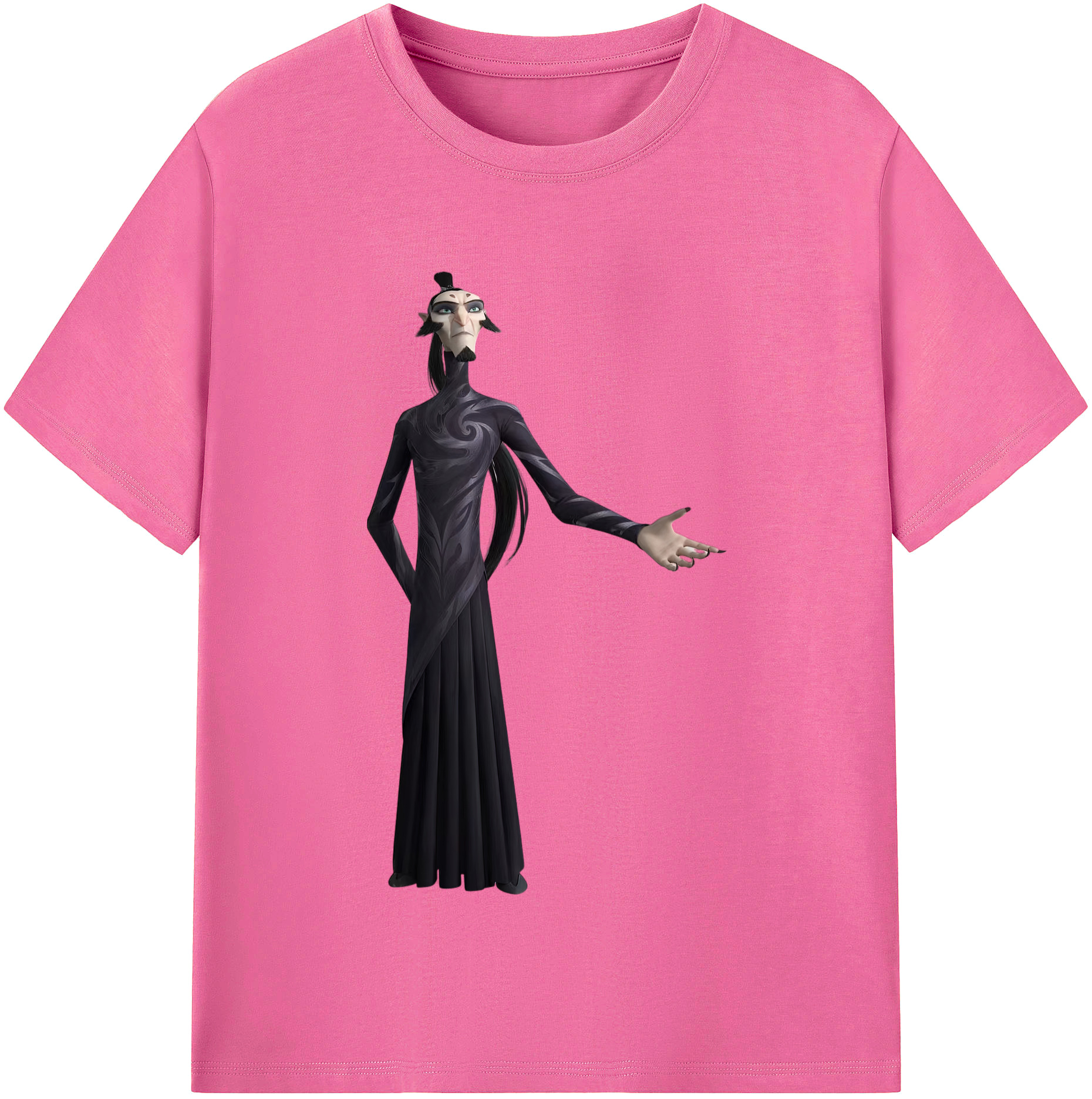 （画像用） Ne Zha 2 ナタ 魔童の大暴れ レディースカジュアルプリントTシャツ（綿100％）